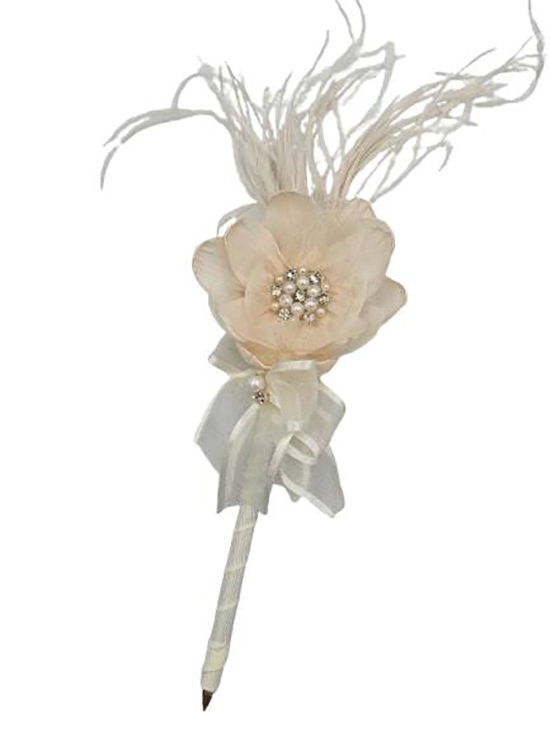 Στυλό φτερό λουλούδι ιβουάρ